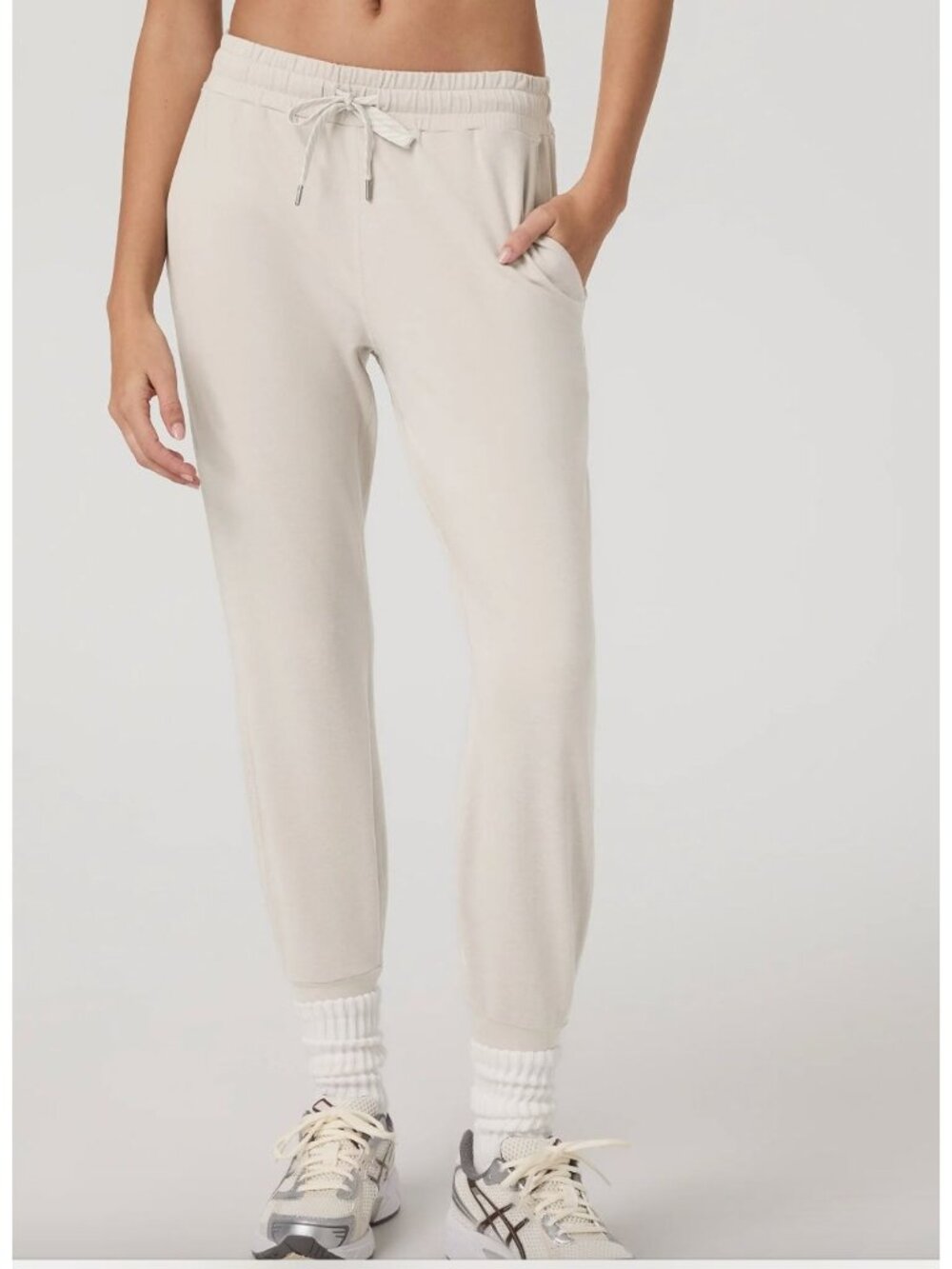 VUORI Performance Jogger Ecru Heather Sweatpants Size XS